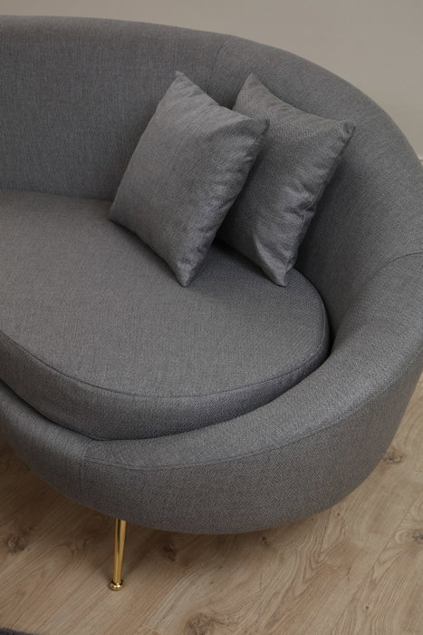 Atelier Del Sofa Sofá de 3 plazas Eses - Dark Grey Atelier Del Sofa Sofá de 3 plazas Eses - Dark Grey
